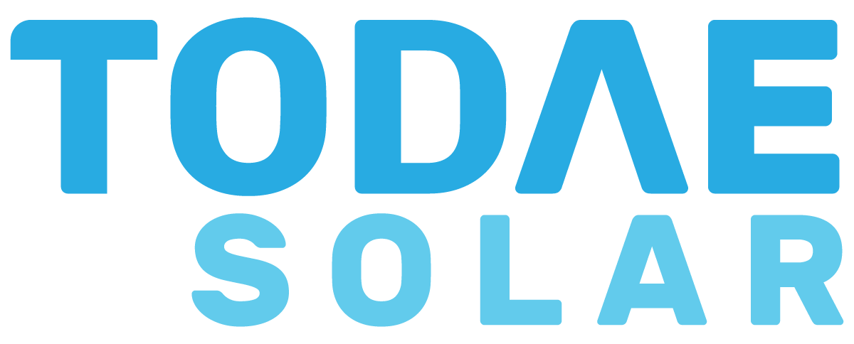 Todae Solar Logo - Partner of Utilizer's Expert Energy Consultants